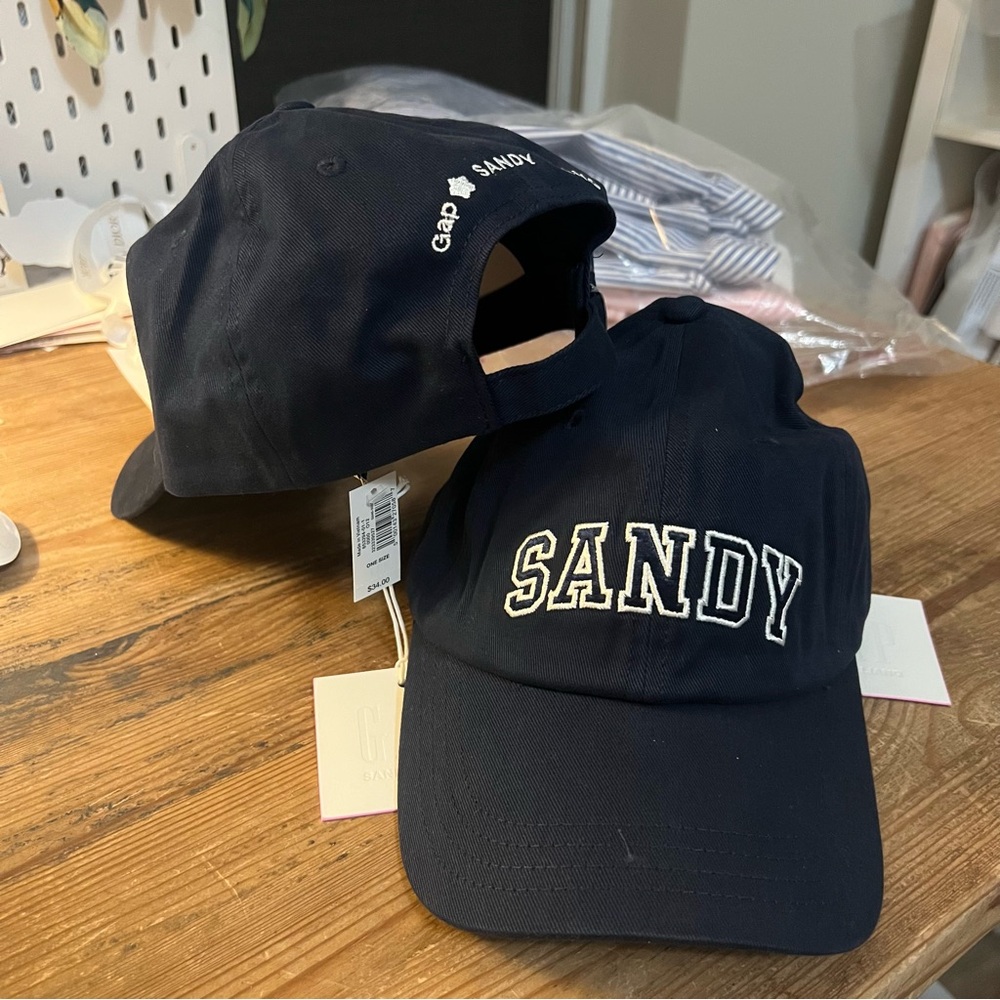 Gap Sandy Liang Navy Logo Baseball Hat